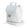 Famous Brand Trendy New Backpack Bottom Zipper Ornament 2016 Fashion Flap Twist Lock Lady Backpack Women