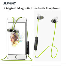Joway Original Wireless sports Headphopnes earbuds stereo earphones, Magnet Noise Reduction bluetooth sport headset with mic