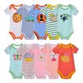 3 4 5Pcs lot BABY BODYSUITS 100 Cotton for Baby Boy Girls Clothes Ropa De Bebe