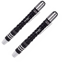 2 pcs LED Pen Light Tactical Flashlight 200LM AAA Torch Black Lamp Bright Light Camping Flashlight Torch Tent Emergency Light