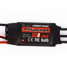 Hobbywing SkyWalker-60A / 80A 2-3S Brushless Speed Controller ESC 400 450 Helicopter