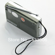 Mini Portable AM FM Pocket Radio 2 Bands Receiver DC 3V