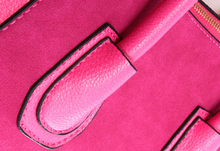 Hot Sale Bag fashion bags 2015 patchwork nubuck leather women s handbag smiley shoulder bags free
