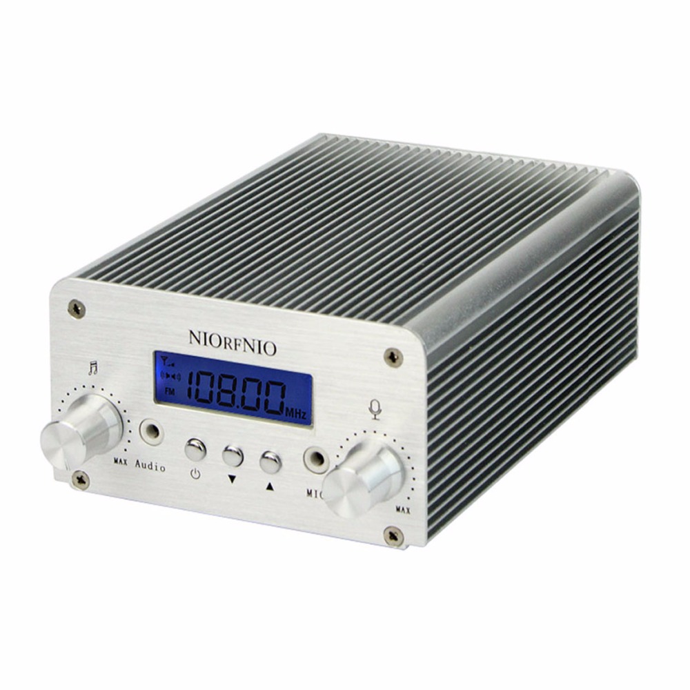 Hot 5W 15W PLL FM Transmitter Mini Radio Stereo Station Bluetooth Wireless Broadcast for FM Radio