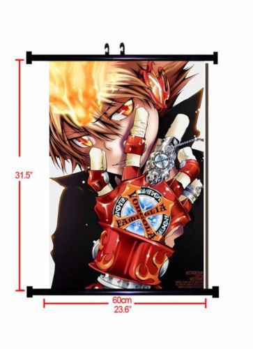 Home Decor Anime Poster Wall Scroll Reborn! Tsunayoshi Sawada 9060-Reborn!-002