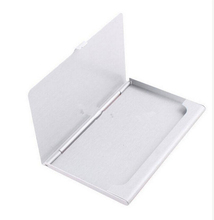 Hot Business ID Credit Card Case Metal Fine Box Holder Stainless Steel Pocket