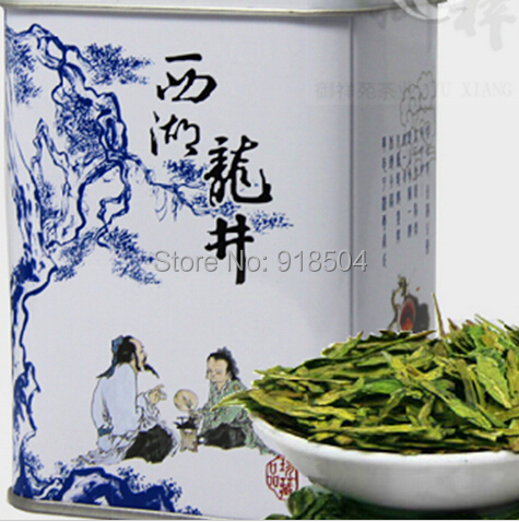2015 Spring 125g Best West lake longjing tea 100 natural organic green tea Long jing tea