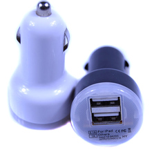 Новый 5 В 2A двумя USB 2 разъём(ов) автомобильное зарядное устройство авто USB универсальный адаптер для iPhone 5 для iPad Mini для HTC для Nokia мини Cargador