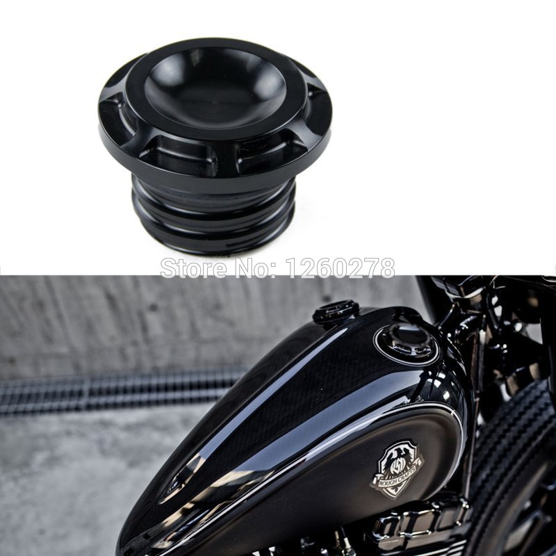 Мотоцикл CNC черный радиальный газ кепка топливо кепка для Harley спортстер XL883 XL1200 1996