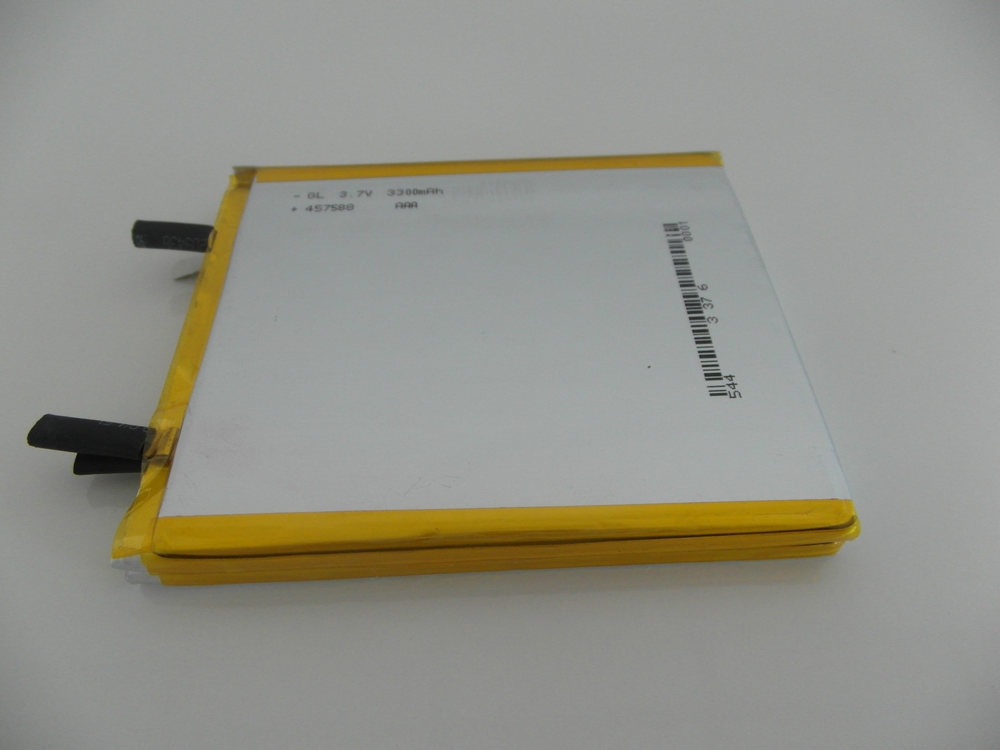 Bluetooth handset battery LED solar system battery lithium polymer battery 3 7v 3 3Ah