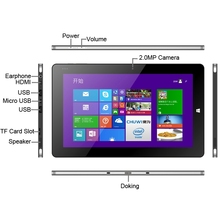 Original CHUWI Vi10 Intel Z3736F Quad Core 1 3 2 16GHz 10 6 inch Dual OS