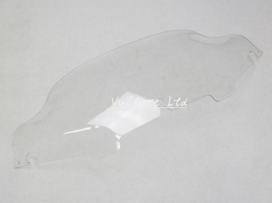 6 Clear Wave Windshield Windscreen For 1996 2013 Harley FLHT FLHTC FLHX Touring