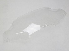6″ Clear Wave Windshield Windscreen For 1996-2013 Harley FLHT FLHTC FLHX Touring
