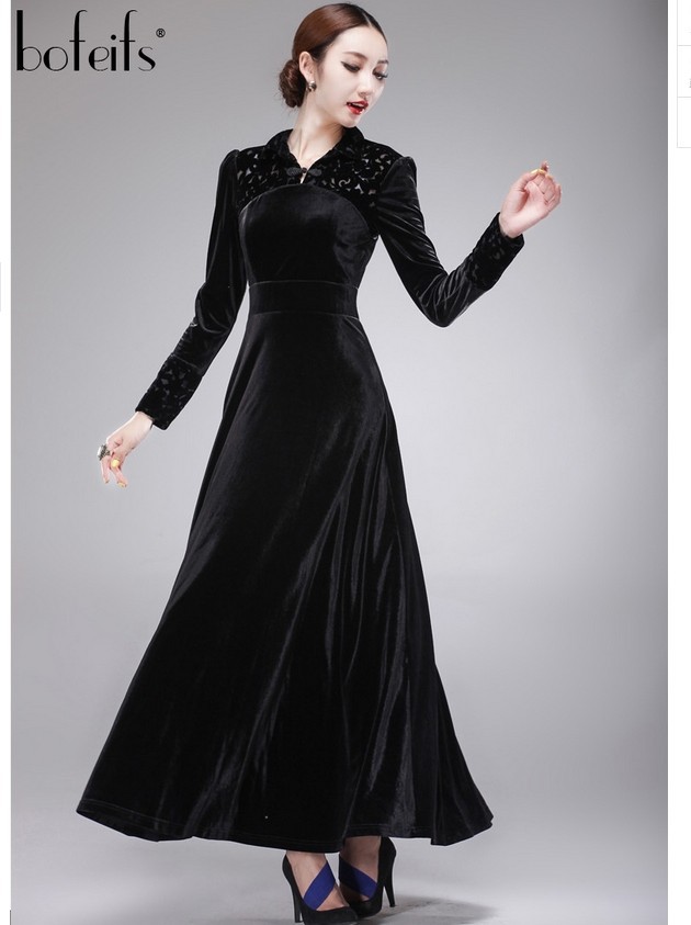 Vintage Velvet Dress 103
