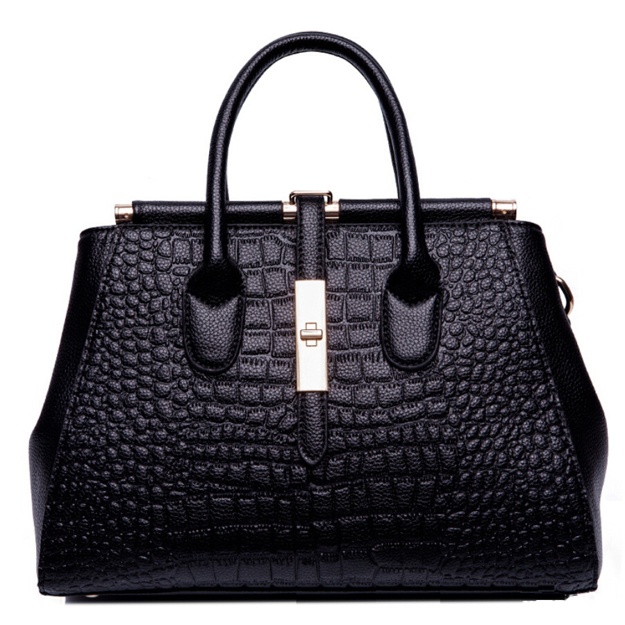 2015 crocodile Handbag luxury bag designer handbags high quality genuine Leather handbag ...