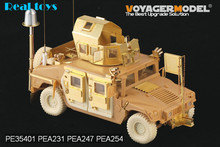 Voyager 1/35 Modern ee.uu. HUMVEE ECM antena Set ( telescópico ) ( GP ) PEA254