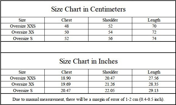 Dsquared Size Chart