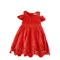 Girls Wear 2016 Summer Baby Girls Dress Cotton Strapless Kids Dress For Girl Children s Clothing