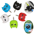 1 PCS New Batman Cartoon 3 5 Mm Earphone Headphones Adapter 1 In 3 Audio Splitter