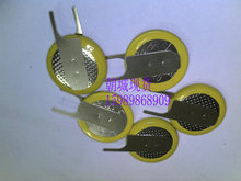 Free ShippingLi left the knife on both sides of the pin welding foot battery CR1220 battery 1220 Laptop BIOS battery