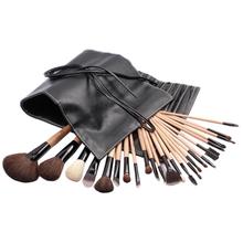 Xaestival Professional 24 Pieces Makeup Brushes Set Cosmetic Kit with Red Folder Case Free Shipping