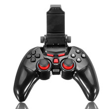 TI-465 Bluetooth Wireless Gamepad Game Controller Joystick With 5.5 inch Clamp Holder For Dobe Android IOS Mobile Phone PC