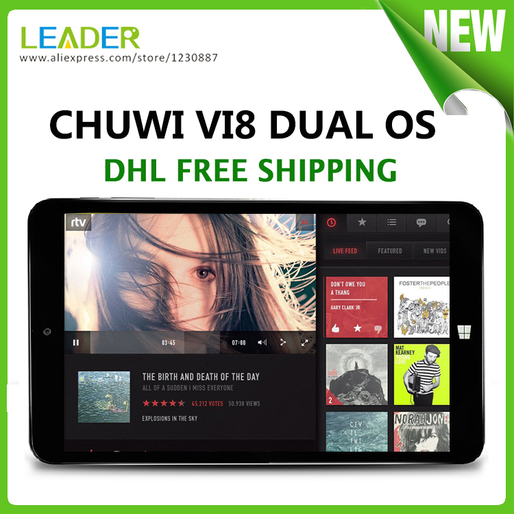 Chuwi Vi8 Win8 Android4 4 Dual OS Tablet pc 8 Inch 2GB 32GB Quad Core Intel