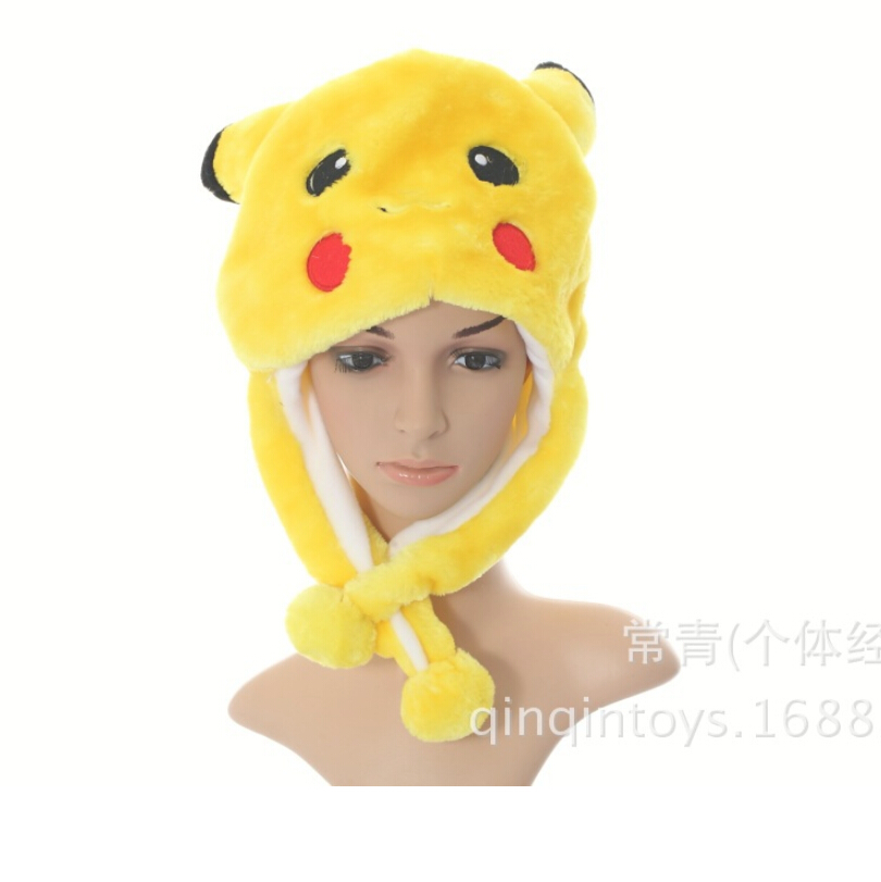 pikachu with hat plush