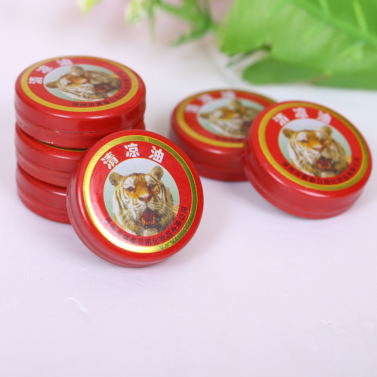 1pcs Chinese Tiger Balm Red Muscle Massager Relax Essential Oil Refresh