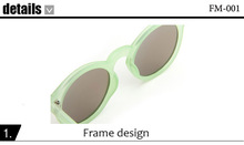 Fashion multicolour 2015 mercury Mirror glasses men sunglasses women male female coating sunglass gold round OCUL