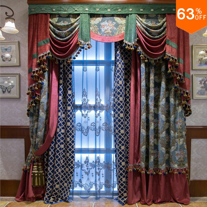 Cortinas rojas tiendas de la lÃnea más grande del mundo cortinas ... Color vino tinto con blanco para la sala