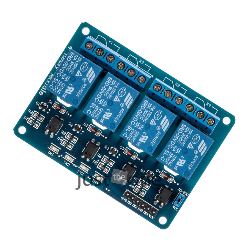 4 relay module схема