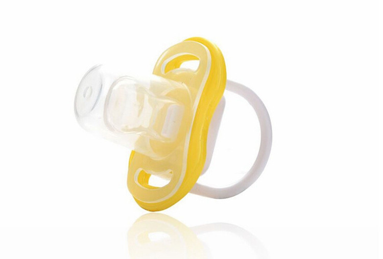 Safety Thumb Type Breast Shaped Pacifier Baby Accessories Product Standard Silica Gel Baby Nipple Bottle Baby Soother Dummy (6)