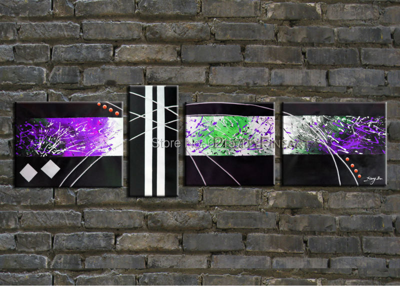 Wall framed city pictures black & for living room ...