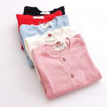 2-14T 2016 New Clothing for Baby Girl Knitted Sweater Spring Baby Clothing Wear Sweaters Baby Girls Winter Cardigan 8 Size