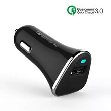 2016 Newest 3A Qualcomm Certified QC3.0 Single USB Charge Port Car Charger Quick Charge 3.0 Compatible with Quick Charge 2.0