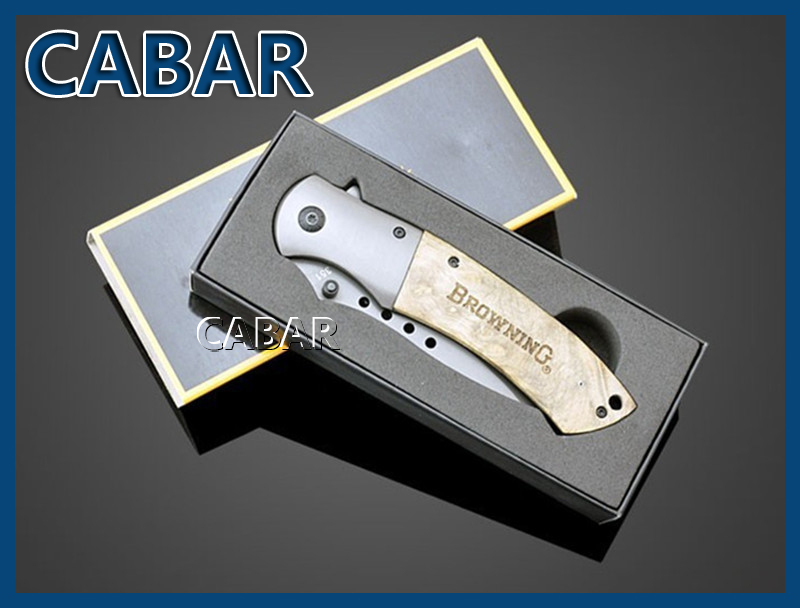 Cabar 2015 New Arrival 81mm Single Blade Hunting Camping Diving Outdoor Knife Top Quality Blade Free