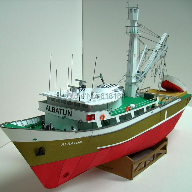 New 2016 A3 version Paper Model Ships 1/100 scale 53CM 