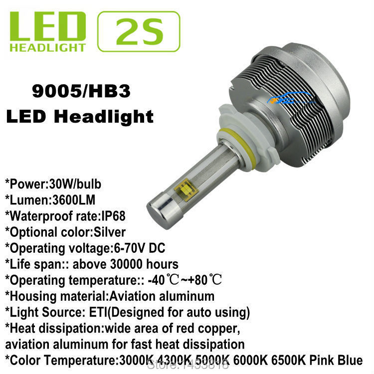9005 HB3 LED Headlight 