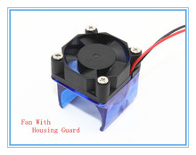 3D Printer Parts DIY Reprap E3D V6 Injection Moulded Fan Duct Fan Housing Guard With Cooling Fan