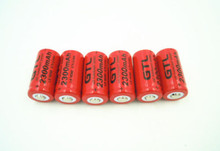 4pcs lot 3 7v 2300mAh 16340 cr123a rechargeable battery lithium ion battery for the red LED