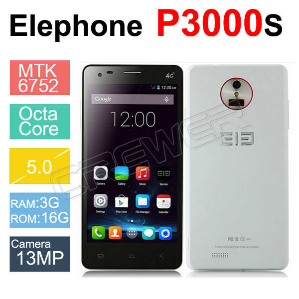Elephone P3000S 5 Smartphone MTK6592 Octa Core 3GB RAM 16GB ROM NFC 4G LTE 3G WCDMA