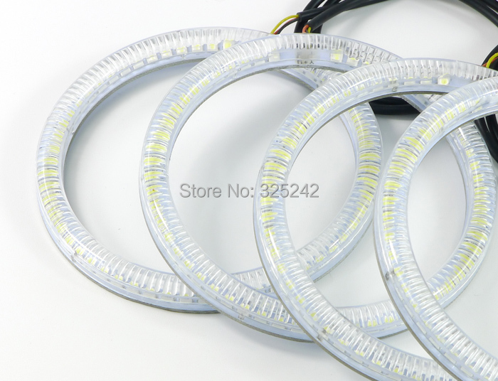 Switchback LED Angel Eyes Halo Rings Kit For Honda CRV CR-V 07-08 (11)