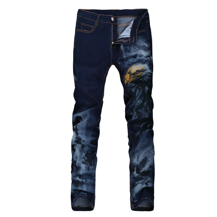 printed jeans mens