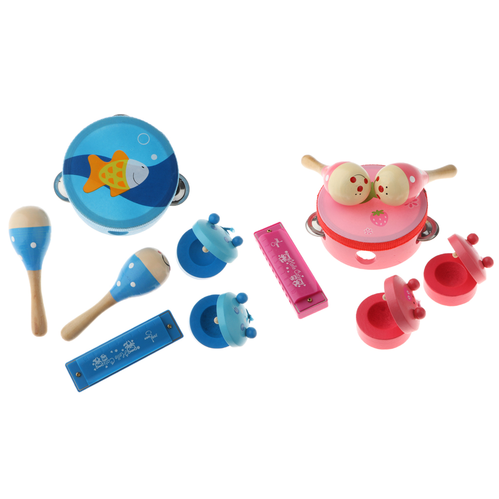 Percussion Set  Children Toddlers Music Instruments Toys Band Rhythm Kit