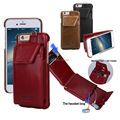 Pierre Cardin Premium Genuine Leather Protective Credit Card Carrying Wallet Hard Case Cover For Apple iPhone
