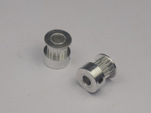 2pcs/lot Free shipping 3D printer DIY reprap 2GT-16 Tooth Pulley Aluminum 5mm hole