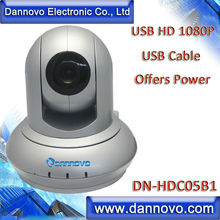DANNOVO USB-Powered HD 1080P Video Conferencing Camera,Pan/Tilt Web Camera,Controlling Camera through USB directly,Plug & Play