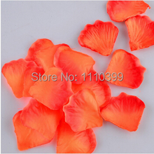 100 Pcs Silk Rose Petals Petalas Artificial Flower Wedding Accessories Party Decoration colorful