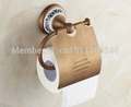 New Bathroom Antique Brass Wall Mounted Toilet paper holder